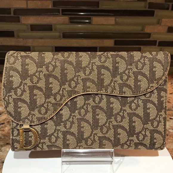 DIOR Signature Trotter Canvas/Leather Wallet 😍❤️‍🔥❤️ - Picture 17 of 17